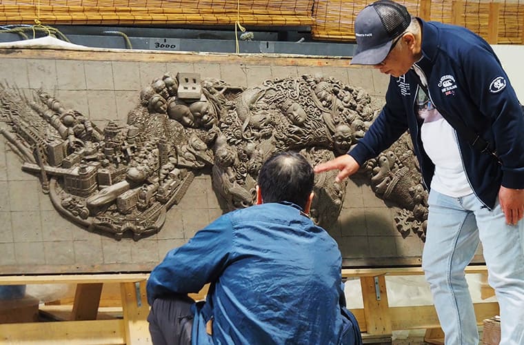 Creating a scale model based on the Original Painting