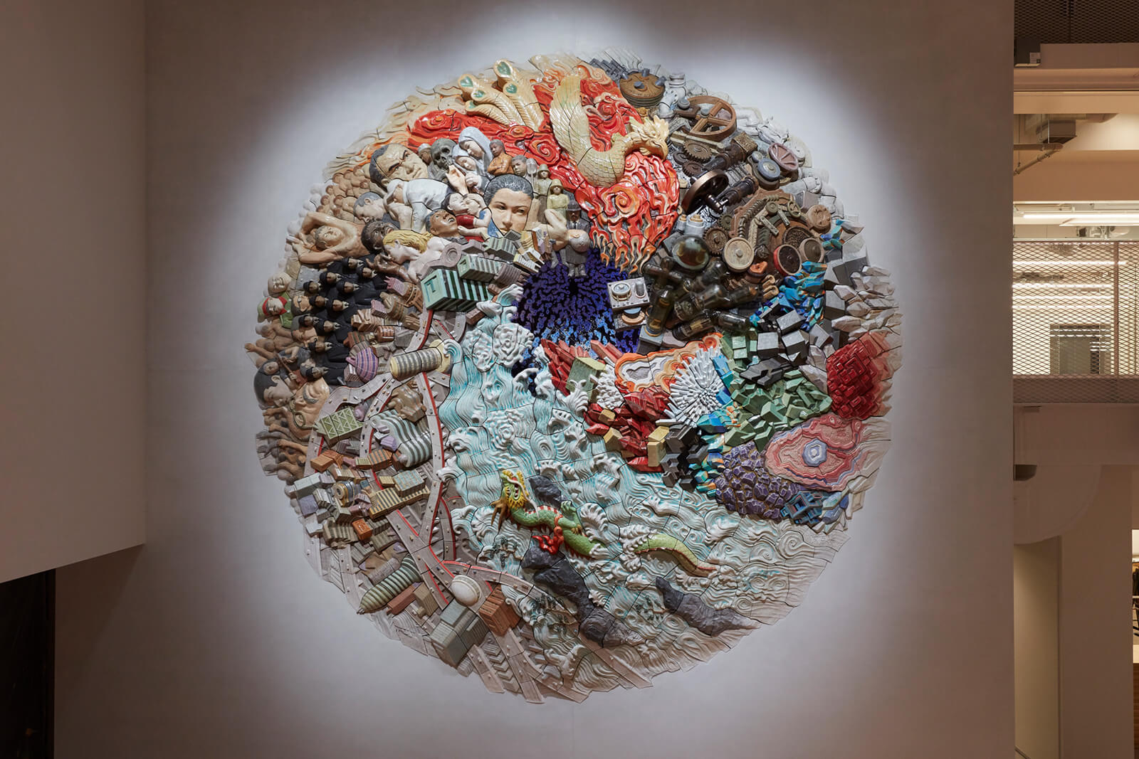 Front view of "ELEMENTS OF FUTURE"
